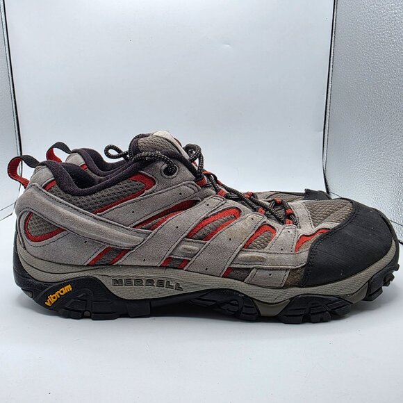 Merrell Moab 2 Ventilator Charcoal Gray Mens Size 11 Shoes Hiking Camping Casual - Picture 12 of 14